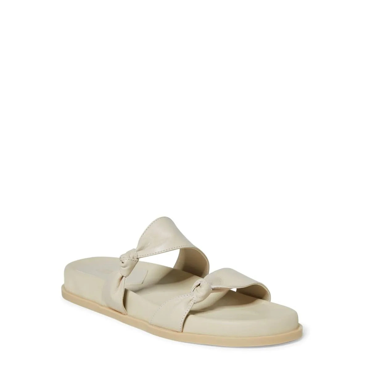 Papete Couro Confort Off White