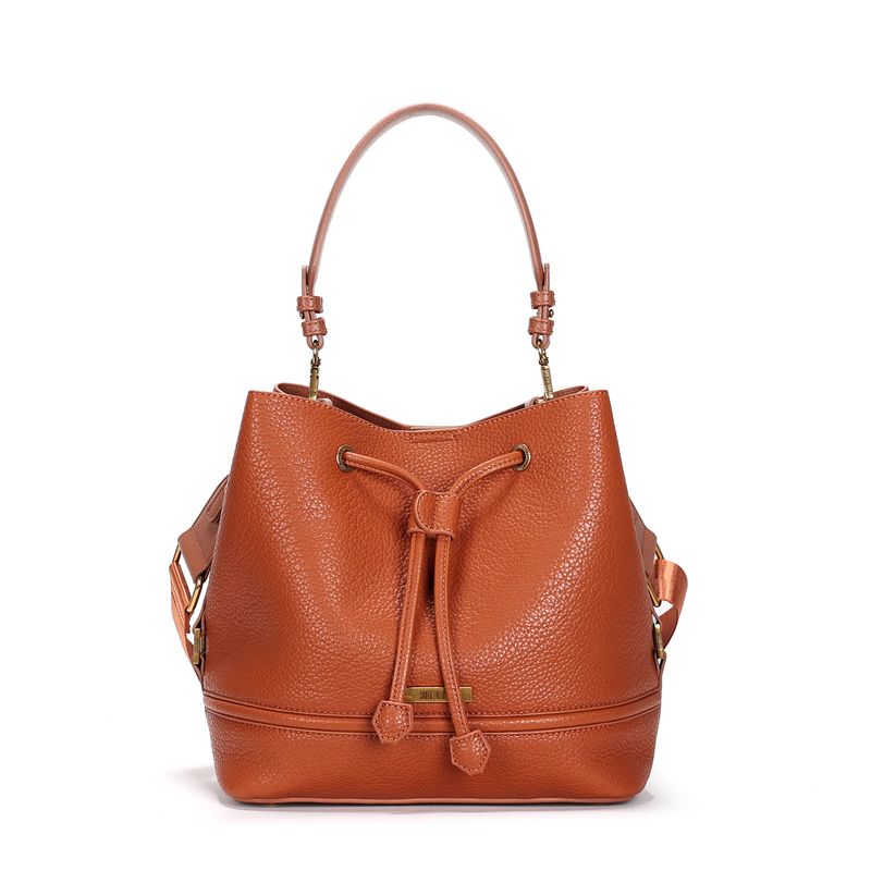 Bolsa Bucket Floater Preto Transversal -