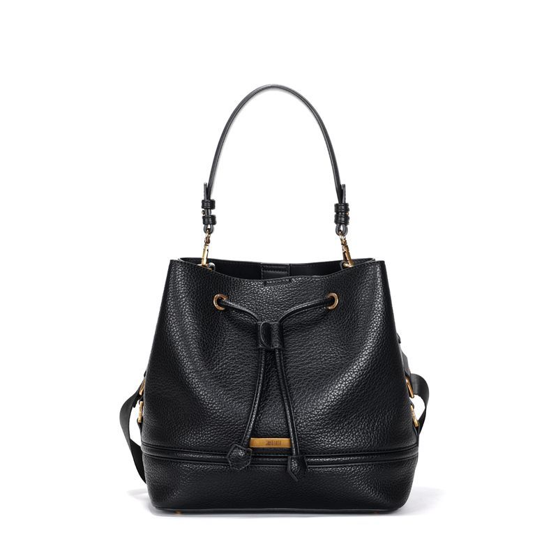 Bolsa Bucket Floater Preto Transversal -