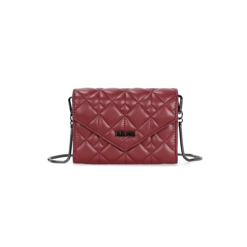 Bolsa Carteira Envelope Soft Preta Alça Transversal -