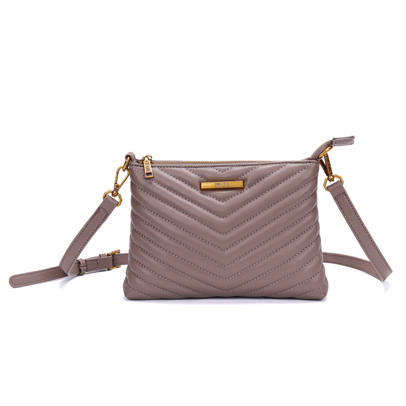 Bolsa Clutch Soft Preta Alça Transversal -