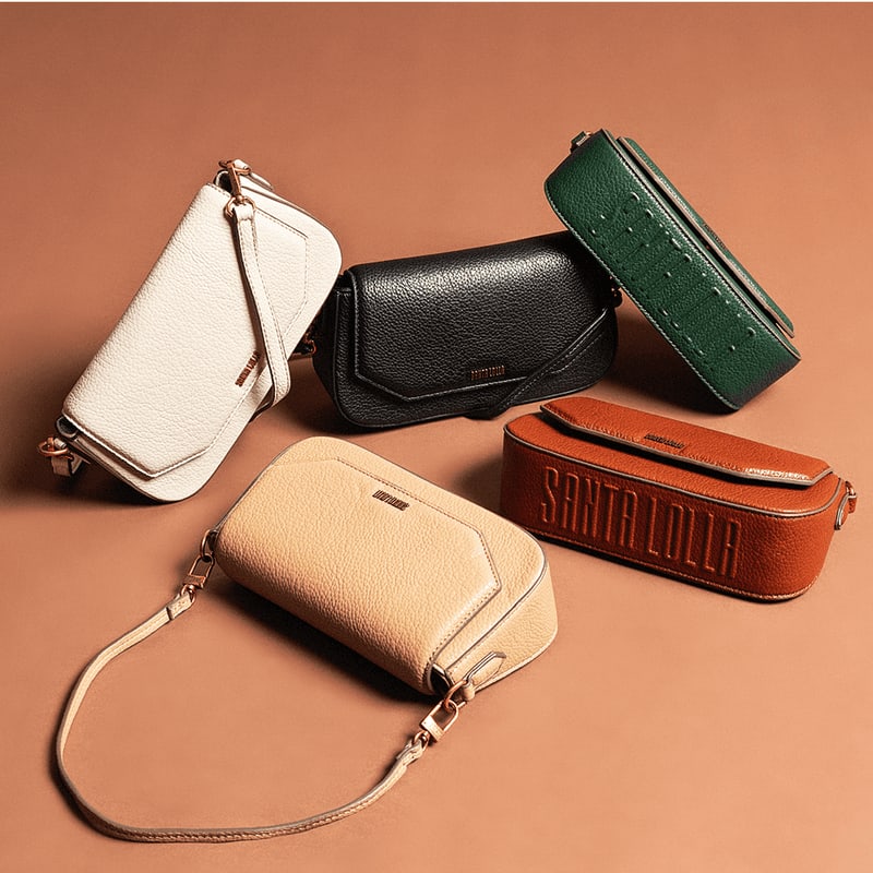 Bolsa Floater Preta Alça Dupla -