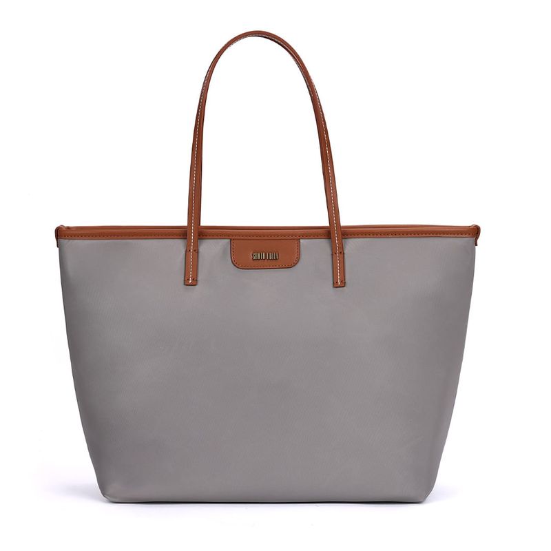 Bolsa Shopper Nylon Vermelho Ruby Alça De Ombro -