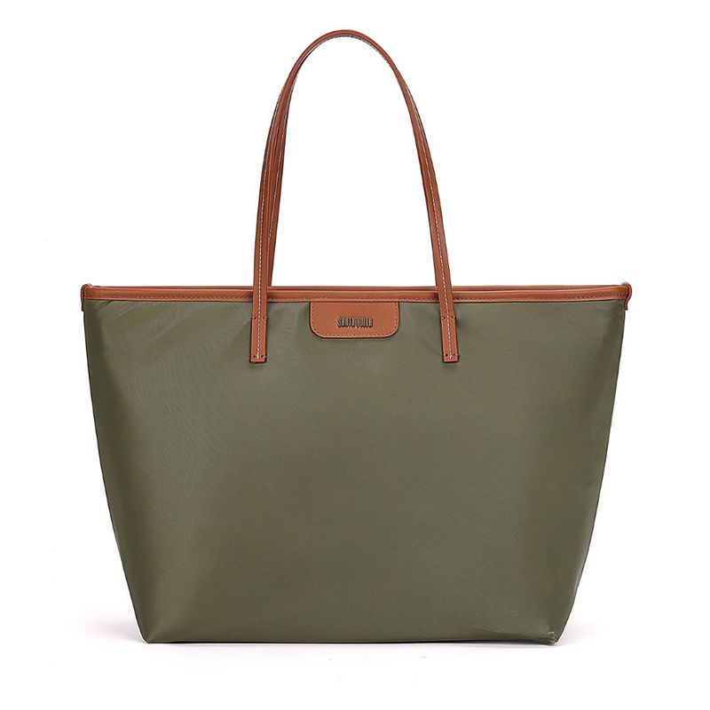 Bolsa Shopper Nylon Vermelho Ruby Alça De Ombro -