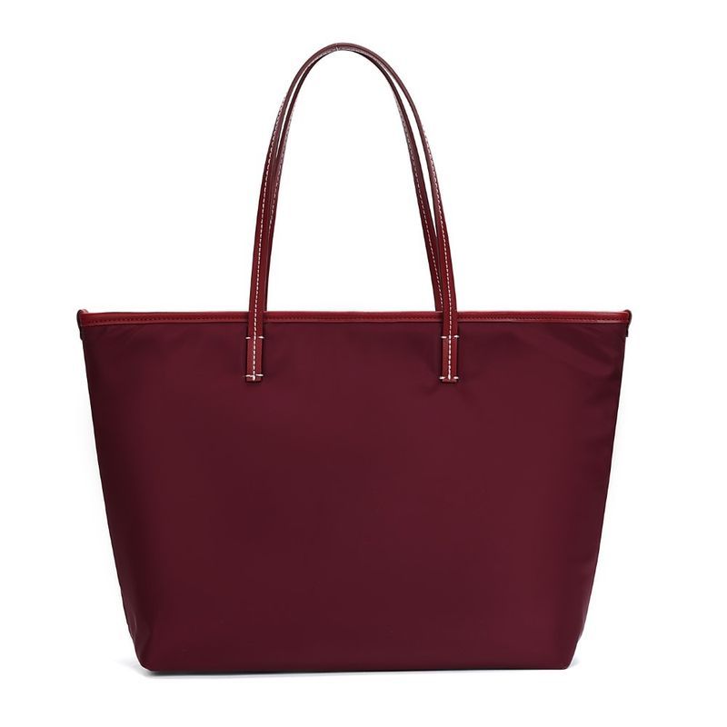 Bolsa Shopper Nylon Vermelho Ruby Alça De Ombro -