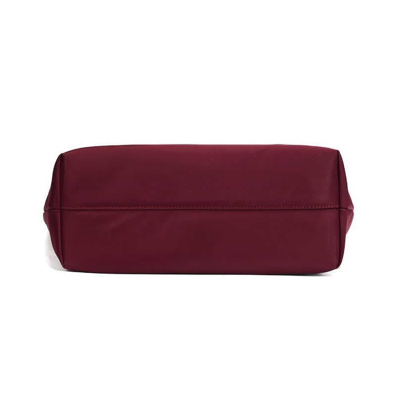 Bolsa Shopper Nylon Vermelho Ruby Alça De Ombro -