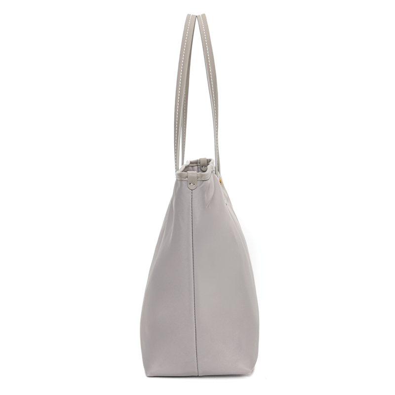 Bolsa Shopper Universitária Nylon Cinza -