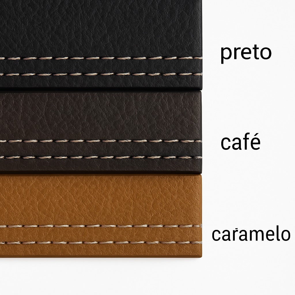 Espelho Bali Extra Grande Couro