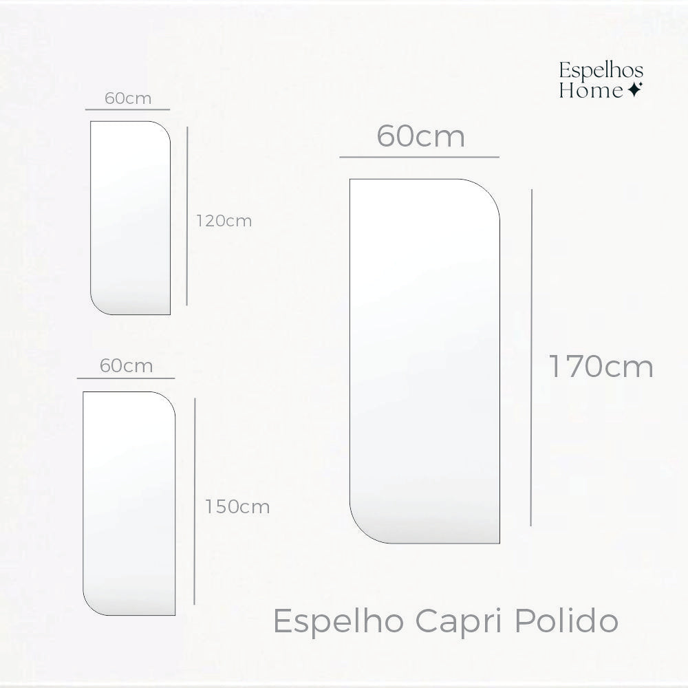Espelho Capri Polido