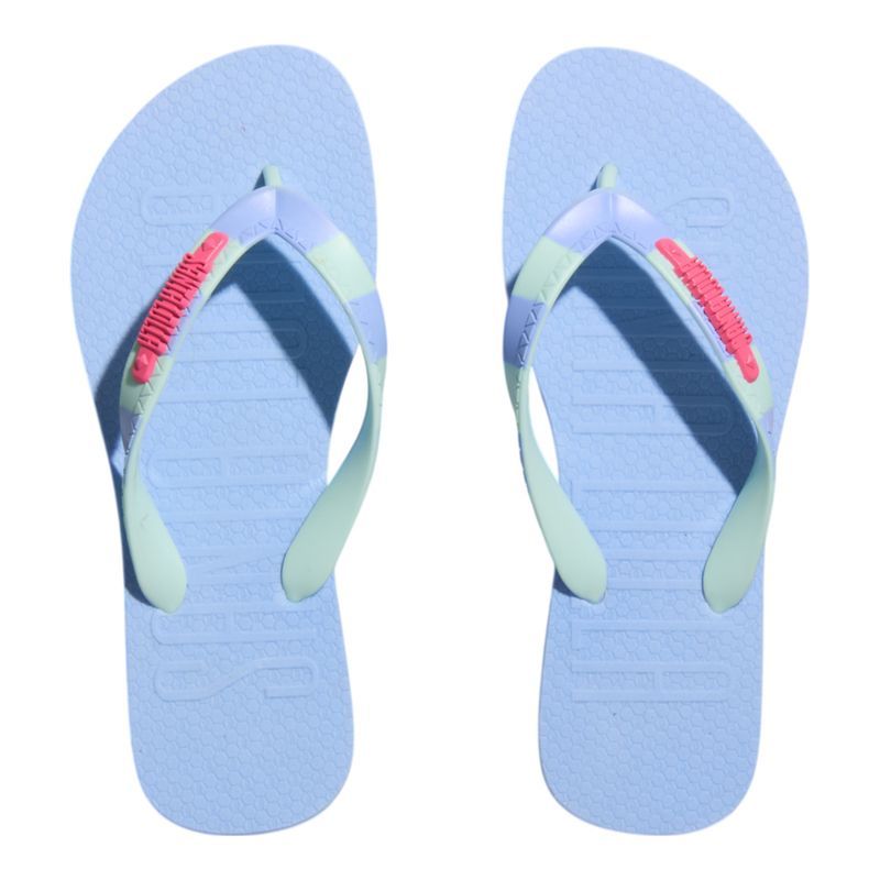 Flip Flop Borracha Azul Bebe -