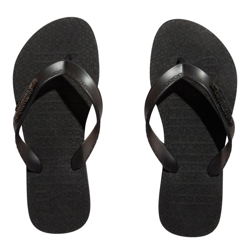 Flip Flop Borracha Preto -