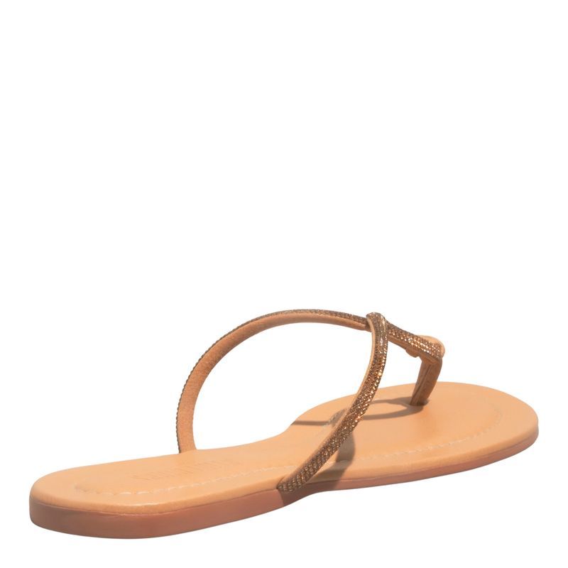 Rasteira Meia Cana Colmeia Smoked Topaz -