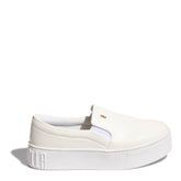 Tênis Slip On Flatform New Pele Branco