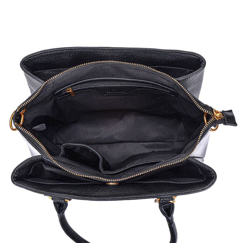 Bolsa Tote Bag Floater Preta Alça Transversal