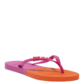 Chinelo Flip Flop Borracha Rosa Fúcsia