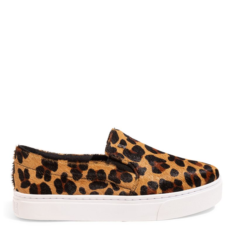 Tênis Slip On Animal Print Onça