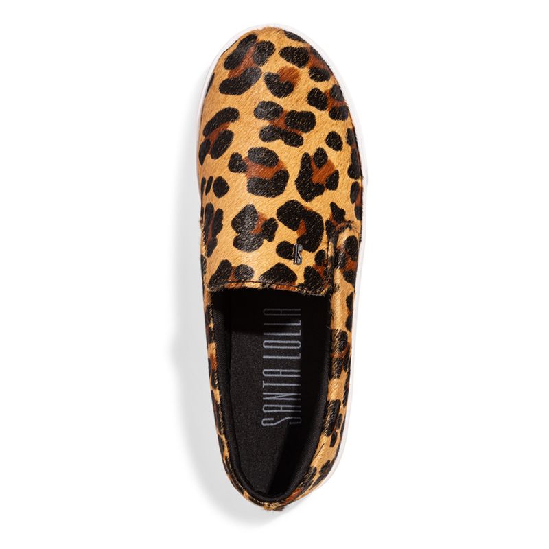 Tênis Slip On Animal Print Onça
