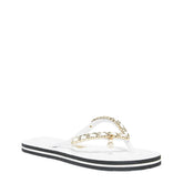 Chinelo Flip Flop Verniz Branco