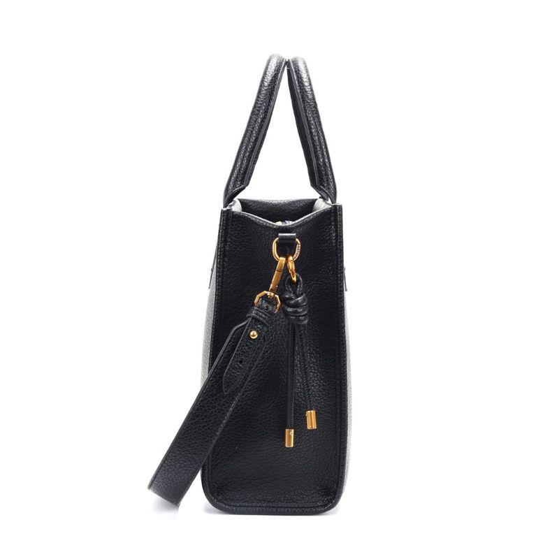 Bolsa Tote Grande Floater Preto Transversal