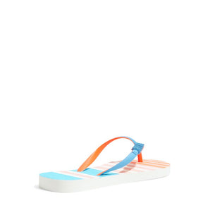 Kit Chinelo Flip Flop E Bolsa De Praia Azul