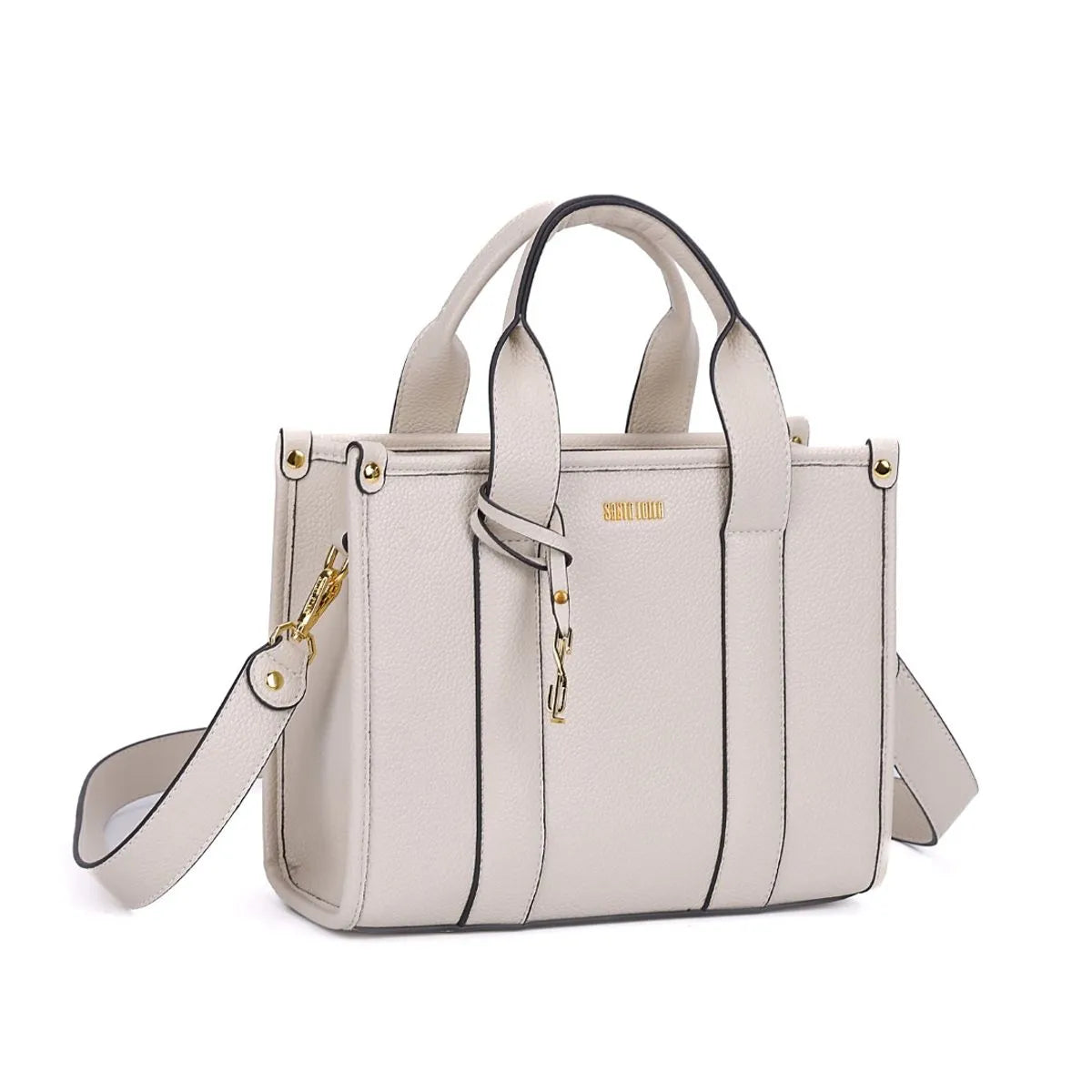 Bolsa Tote Estruturada Floater Off White