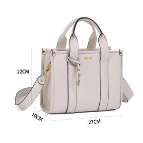 Bolsa Tote Estruturada Floater Off White