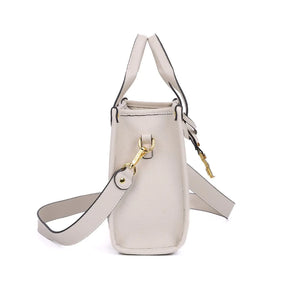 Bolsa Tote Estruturada Floater Off White