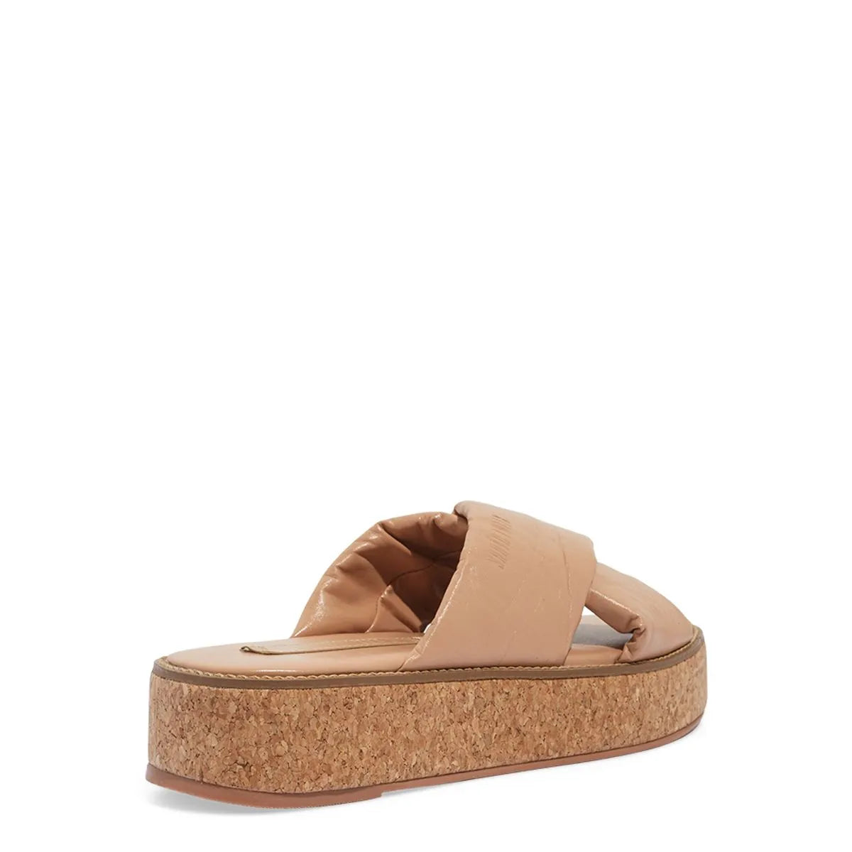 Papete Plataforma Couro Nobre Soft Bege