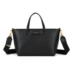 Bolsa Shopper Pequena Floater Preta Alça Transversal Removível
