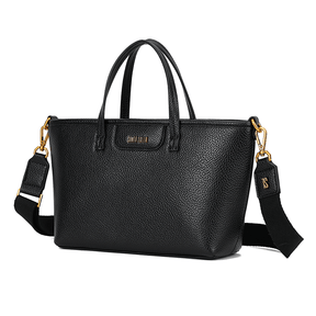 Bolsa Shopper Pequena Floater Preta Alça Transversal Removível