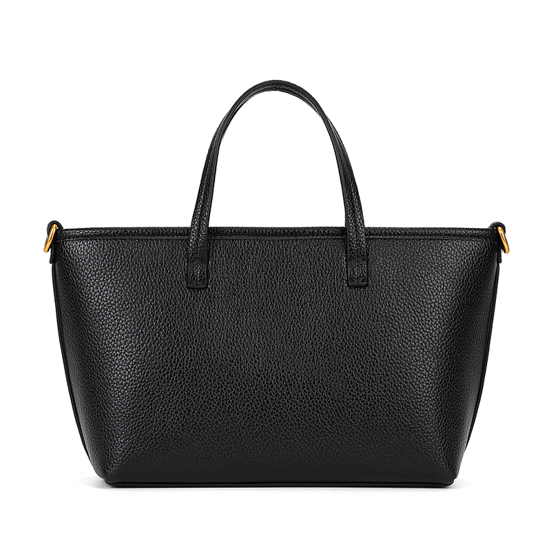 Bolsa Shopper Pequena Floater Preta Alça Transversal Removível