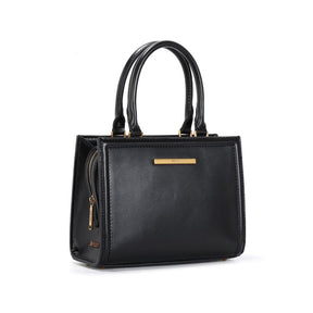 Bolsa Tote Soft Preta Alça Transversal