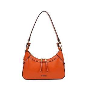 Bolsa Baguete Soft Preta Alça De Ombro -