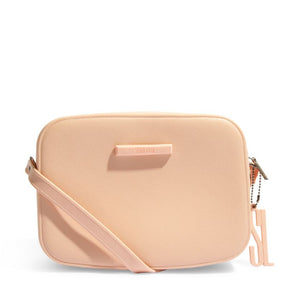 Bolsa Borracha Alça Transversal Preta -