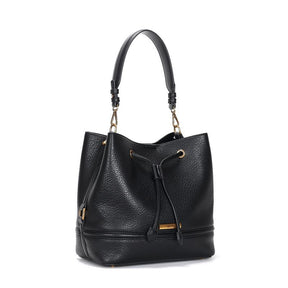 Bolsa Bucket Floater Preto Transversal -