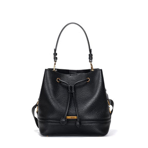 Bolsa Bucket Floater Preto Transversal -