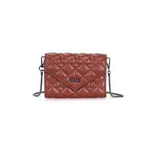 Bolsa Carteira Envelope Soft Preta Alça Transversal -