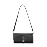 Bolsa Carteira Floater Preta Alça De Ombro -