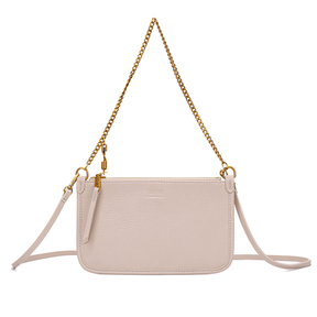 Bolsa Clutch Floater Preta Alça Corrente -