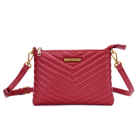 Bolsa Clutch Soft Preta Alça Transversal -