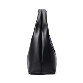 Bolsa Hobo Soft Preta Alça De Ombro -