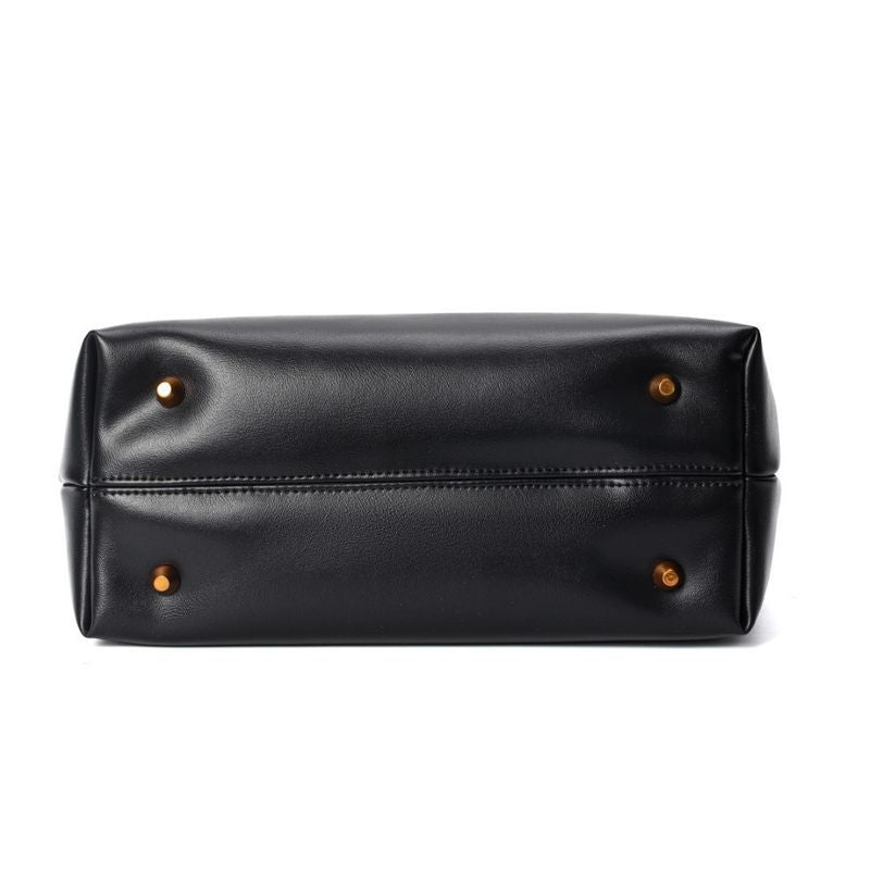 Bolsa Hobo Soft Preta Alça De Ombro -