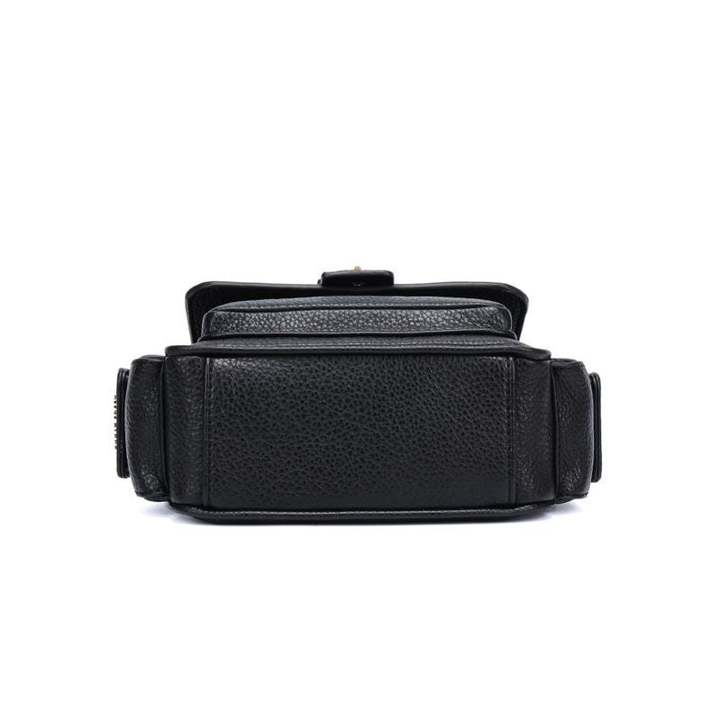 Bolsa Pequena Floater Preta Alça Transversal -