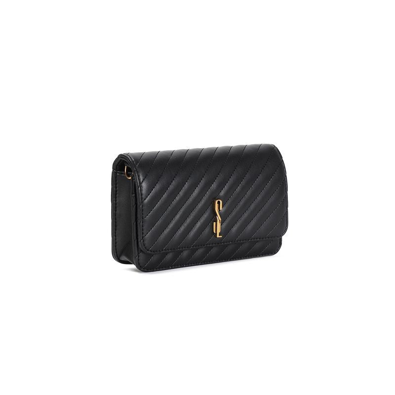Bolsa Pequena Soft Bege Preto Transversal -
