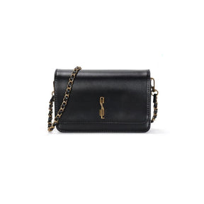 Bolsa Pequena Soft Preta Alça Transversal -