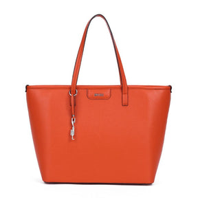Bolsa Shopper Floater Preta Pesponto Branco -