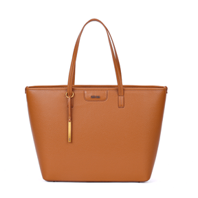 Bolsa Shopper Floater Preta Pesponto Branco -