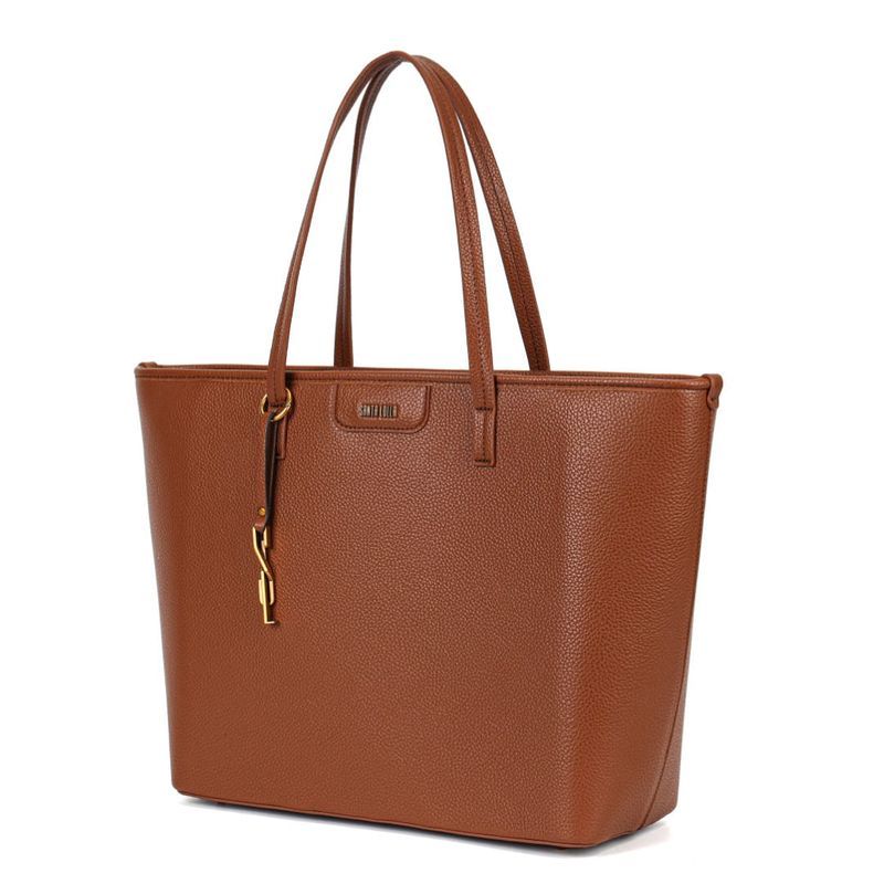 Bolsa Shopper Material Floater Marrom -