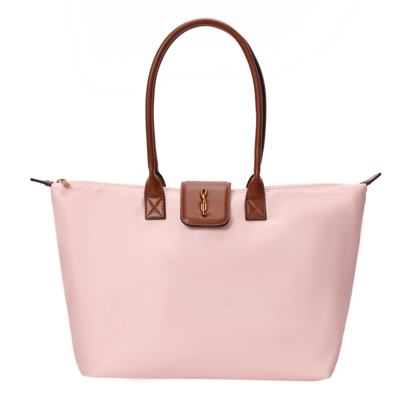Bolsa Shopper Nylon Verde Forest Alça De Ombro -