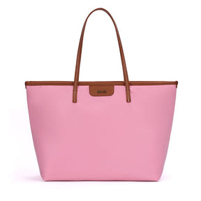 Bolsa Shopper Nylon Vermelho Ruby Alça De Ombro -